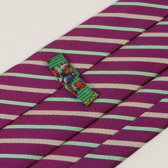 2 beautiful Eton silk ties - Picture 6 of 16